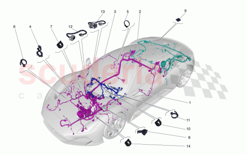 Part Diagram for Maserati 670179945
