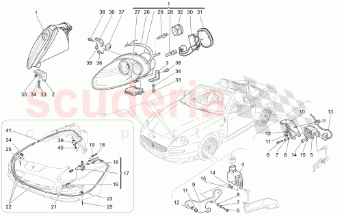Part Diagram for Maserati 208128049