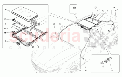 Part Diagram for Maserati 670110043