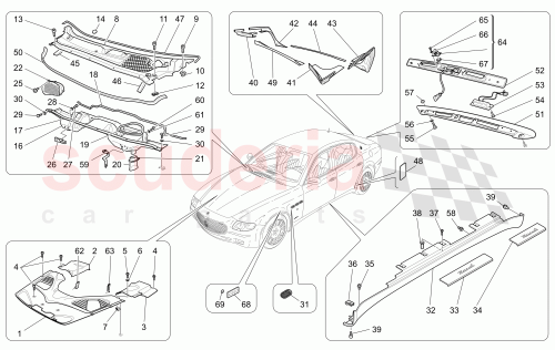 Part Diagram for Maserati 67573500