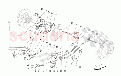 Part Diagram for Maserati 185282