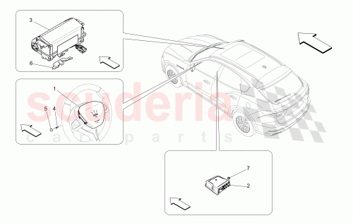 Part Diagram for Maserati 670296364