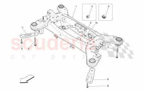 Part Diagram for Maserati 670102922