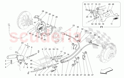 Part Diagram for Maserati 204412