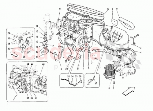 Part Diagram for Maserati 85469600