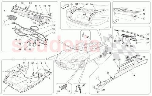 Part Diagram for Maserati 980145474