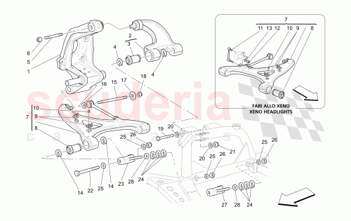 Part Diagram for Maserati 377030382