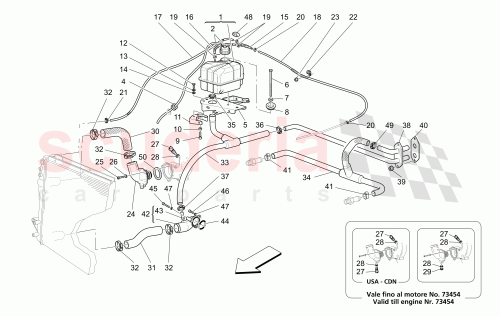 Part Diagram for Maserati 189345