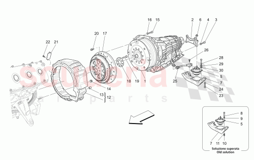 Part Diagram for Maserati 15971334