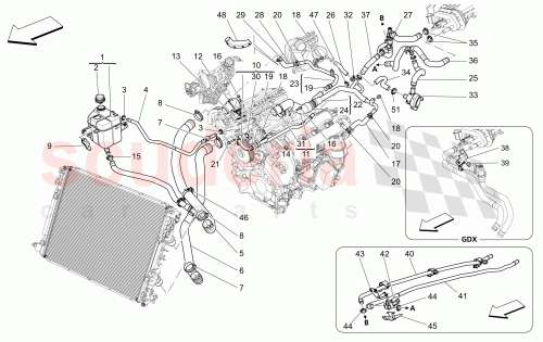 Part Diagram for Maserati 670007540