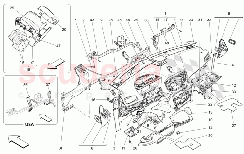 Part Diagram for Maserati 670018392