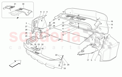 Part Diagram for Maserati 82172306