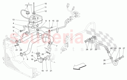 Part Diagram for Maserati 230761