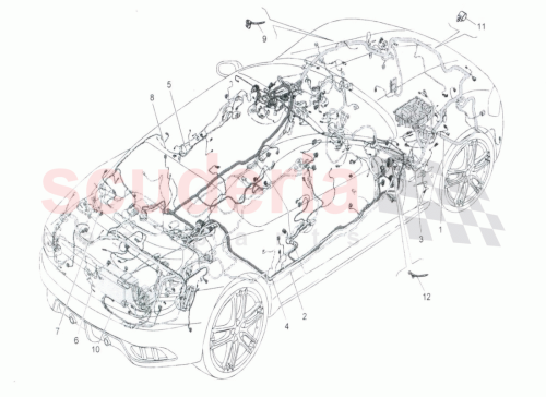 Part Diagram for Maserati 274633