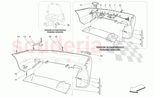 Part Diagram for Maserati 980001048