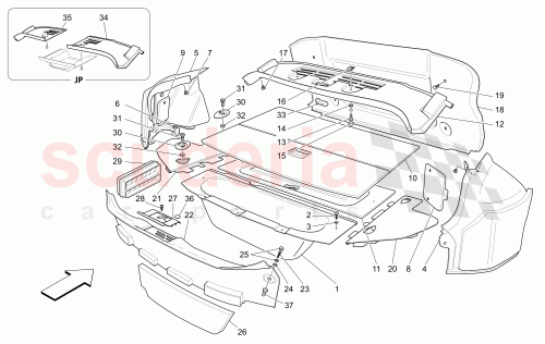 Part Diagram for Maserati 80151906