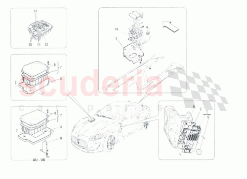 Part Diagram for Maserati 267118