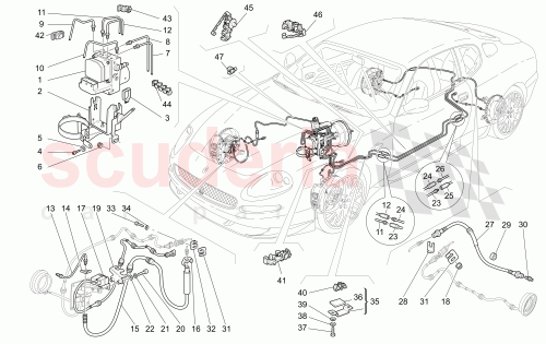 Part Diagram for Maserati 198575