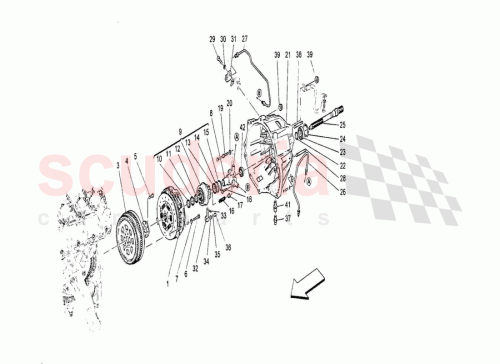 Part Diagram for Maserati 233859