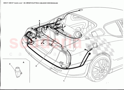 Part Diagram for Maserati 383000116