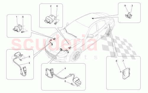 Part Diagram for Maserati 670102929