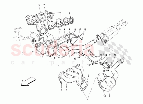 Part Diagram for Maserati 226272