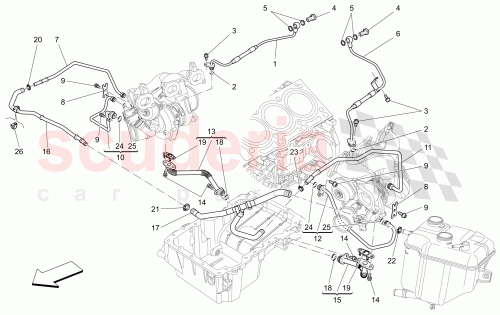 Part Diagram for Maserati 127816