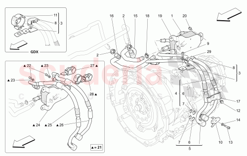 Part Diagram for Maserati 670034967