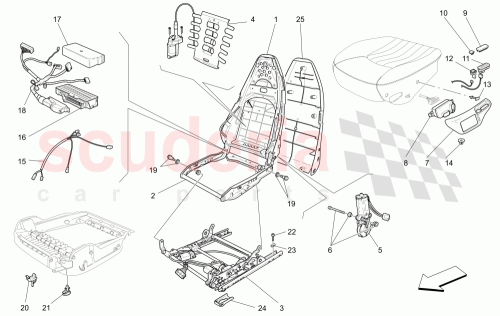 Part Diagram for Maserati 980001113