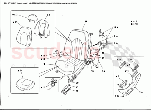 Part Diagram for Maserati 9810063