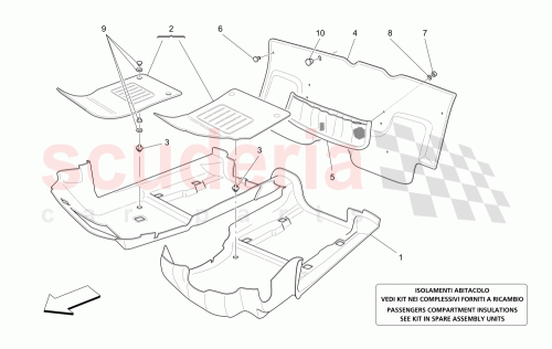 Part Diagram for Maserati 981105807