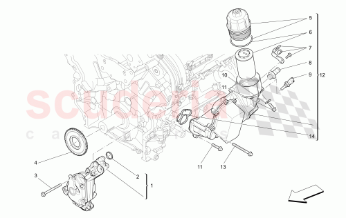 Part Diagram for Maserati 673003773