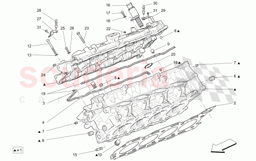 Part Diagram for Maserati 277903