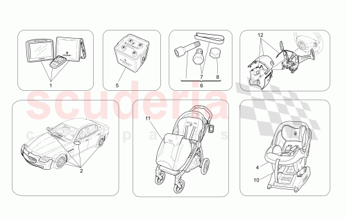 Part Diagram for Maserati 940000421