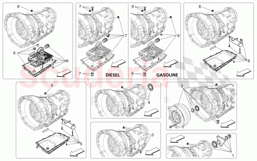 Part Diagram for Maserati 673004350