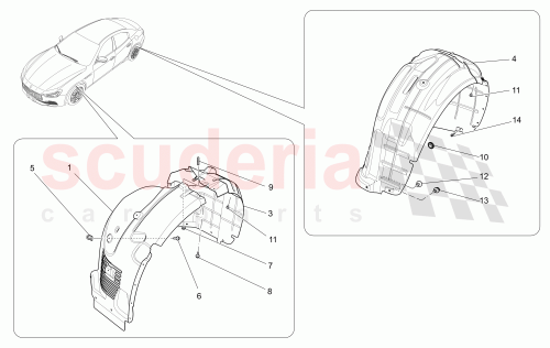 Part Diagram for Maserati 670105934