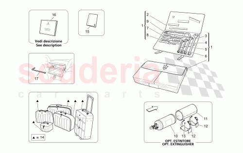 Part Diagram for Maserati 69265000