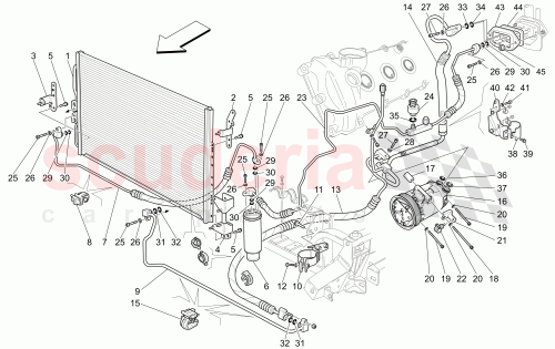 Part Diagram for Maserati 67306300