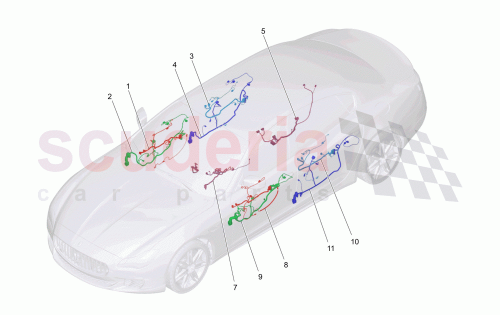 Part Diagram for Maserati 670035817
