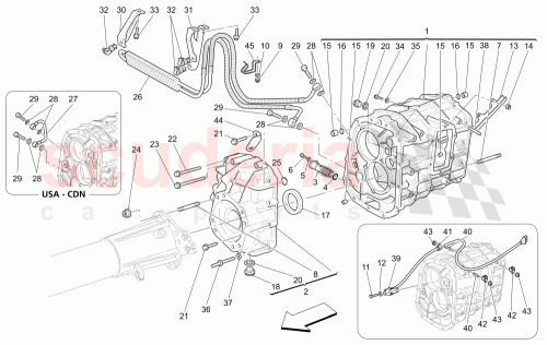 Part Diagram for Maserati 182416