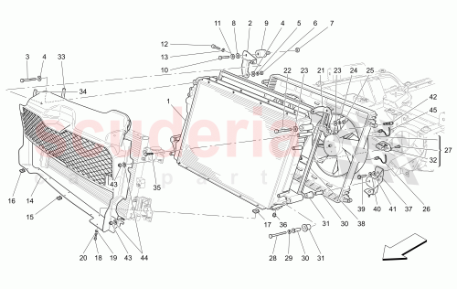 Part Diagram for Maserati 263143