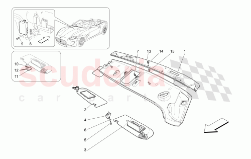 Part Diagram for Maserati 81563446
