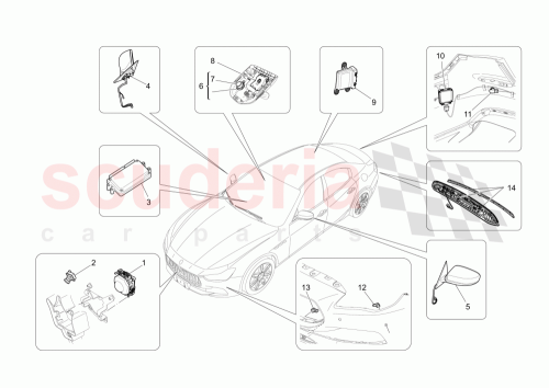 Part Diagram for Maserati 670126336