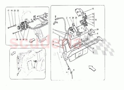 Part Diagram for Maserati 199905