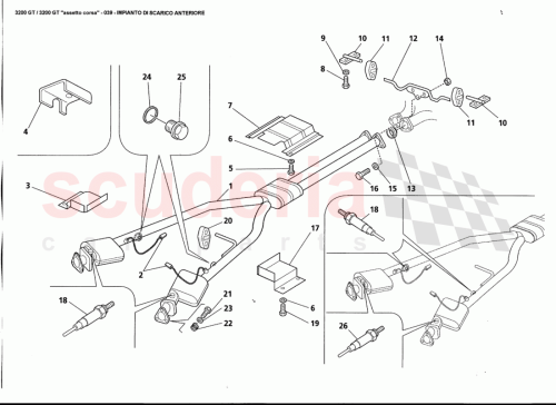 Part Diagram for Maserati 383700139