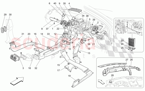 Part Diagram for Maserati 67266400