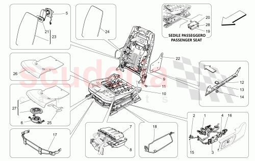 Part Diagram for Maserati 670006649