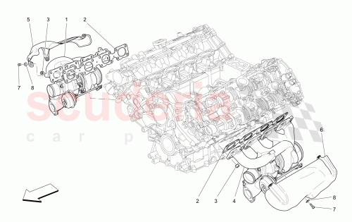 Part Diagram for Maserati 287653