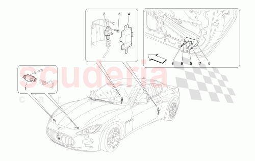 Part Diagram for Maserati 82553200