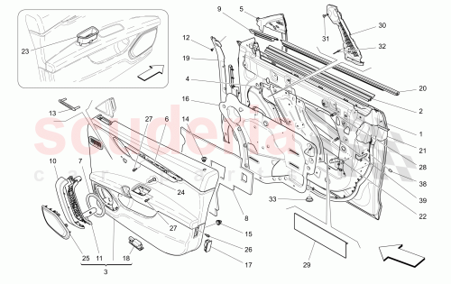 Part Diagram for Maserati 670153171